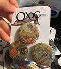 32mm 3-Pack Kwazy Racers OOAK (~1.25") Button Pinback