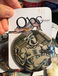 52mm The Ghost OOAK (~2.25") Button Pinback