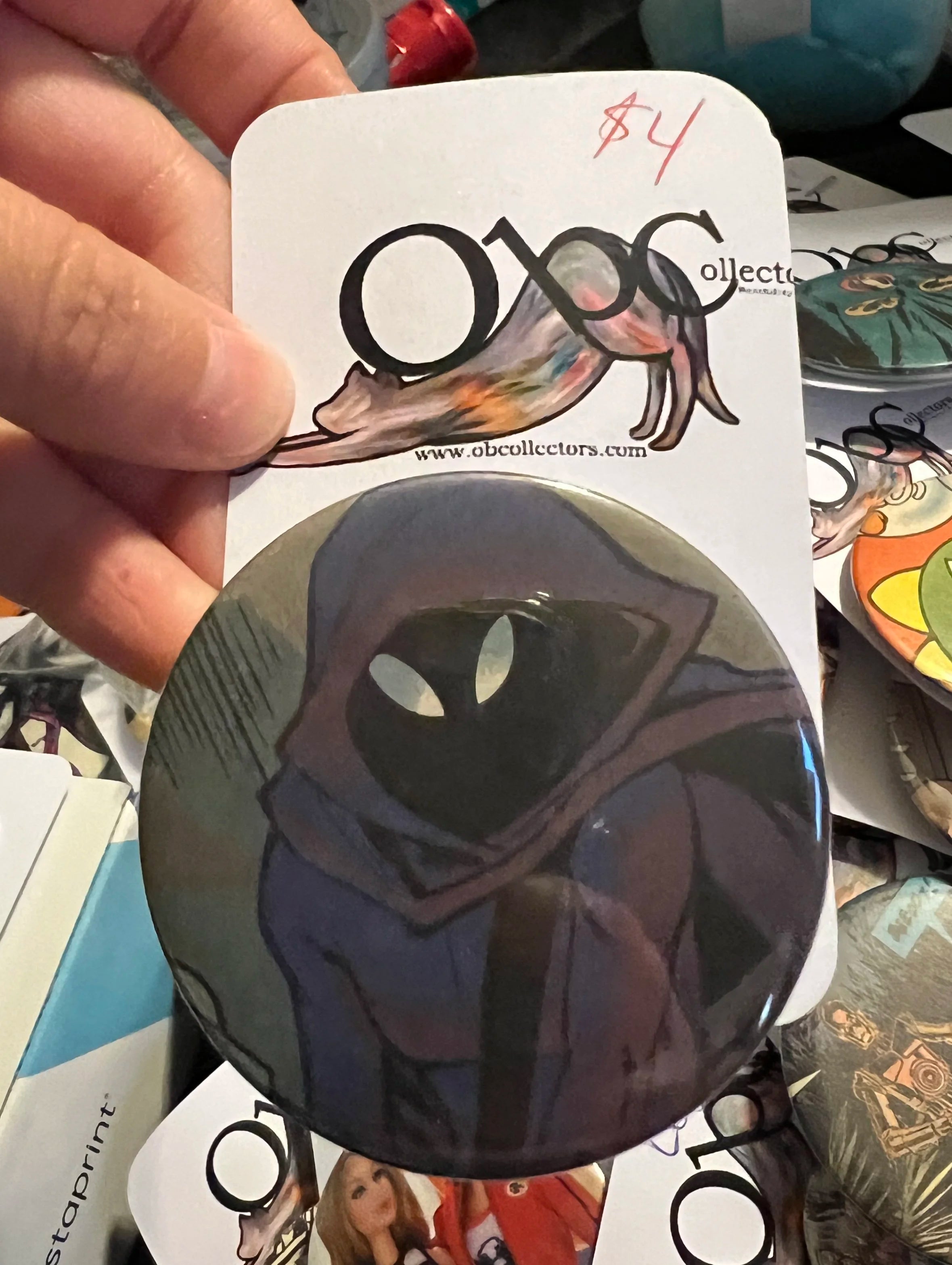 52mm Spoiler OOAK (~2.25") Button Pinback