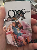 52mm Wheelchair Fashionista Doll OOAK (~2.25") Button Pinback