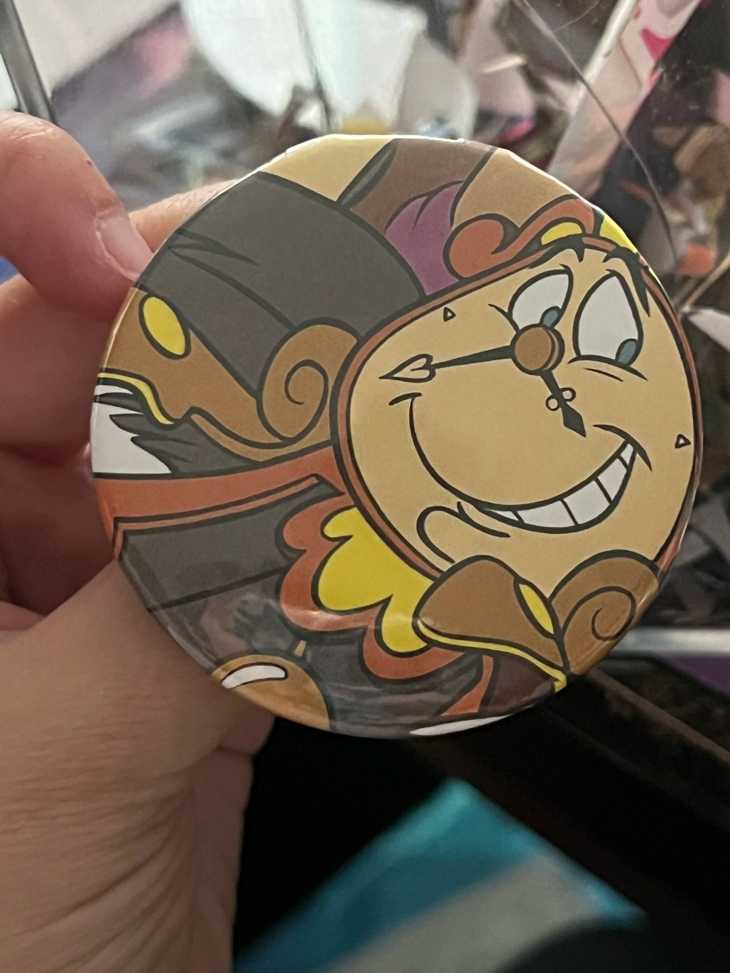 52mm 6-Pack Magical Talking Furniture OOAK (~2.25") Button Pinback