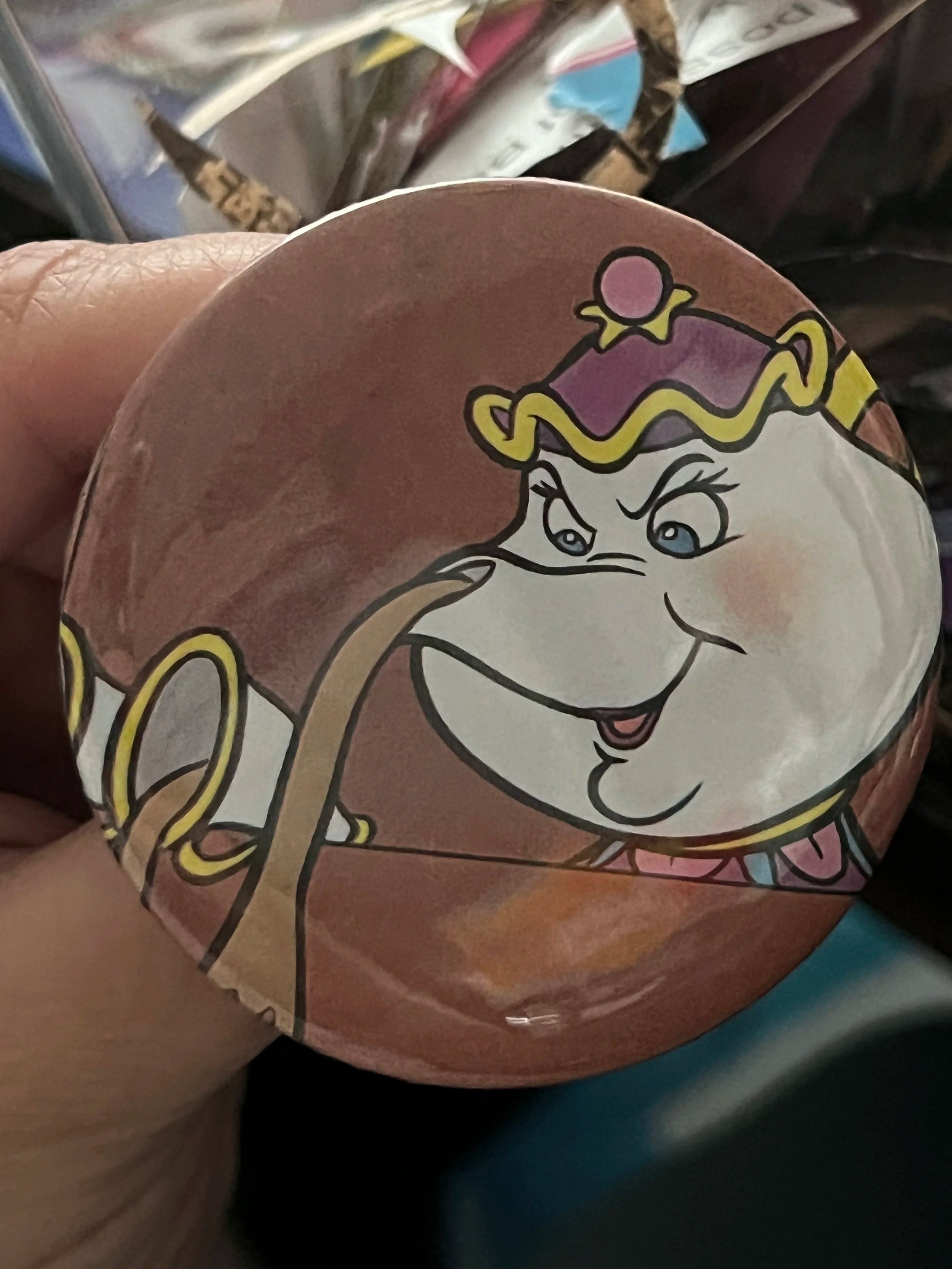 52mm 6-Pack Magical Talking Furniture OOAK (~2.25") Button Pinback