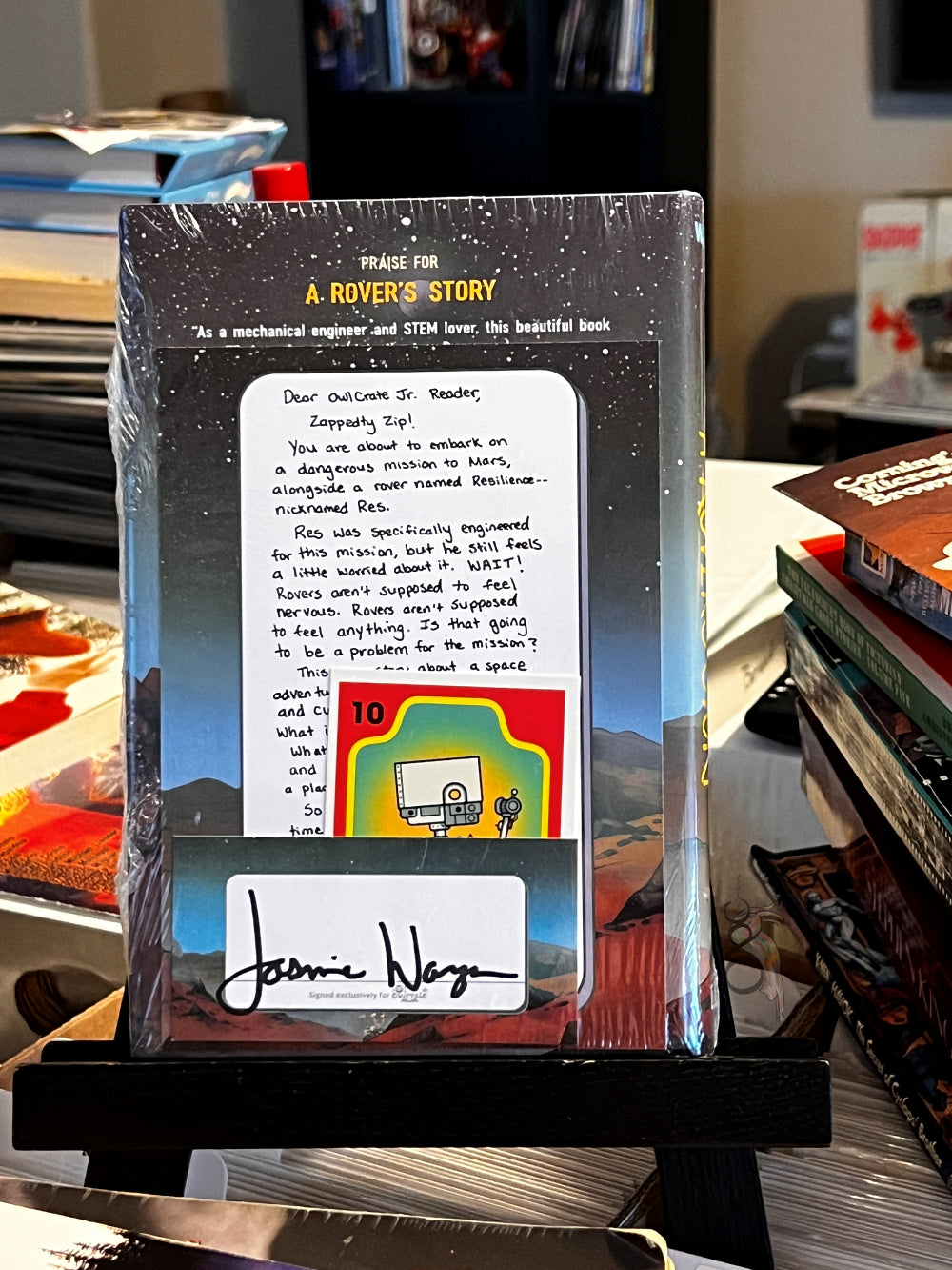 A Rover' s Story by Jasemin Warga Owlcrate Edition