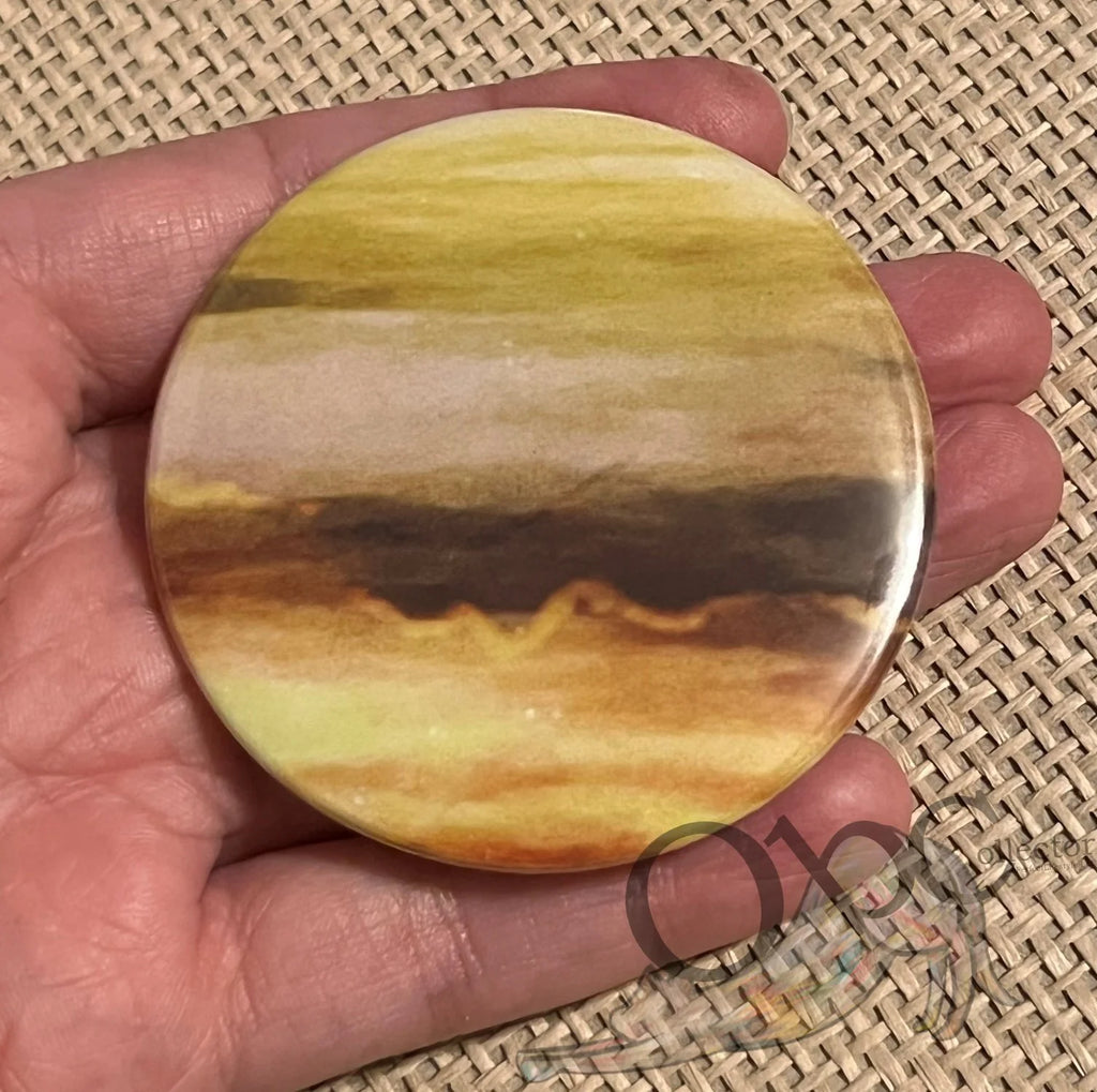Celestial Inspired 2.28" OOAK Pocket Mirror