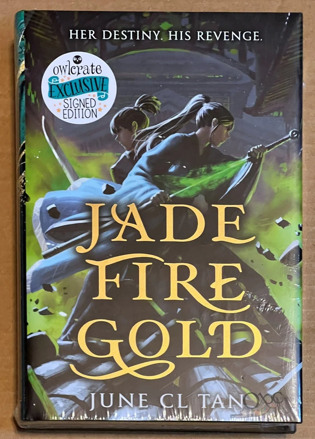 Jade Fire Gold by June CL Tan OwlCrate