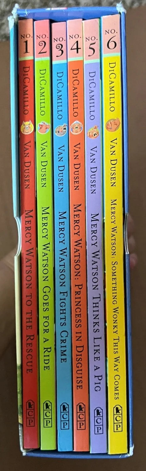 Mercy Watson: Six Pig Tales by Kate DiCamillo, illustrated by Chris Van Dusen