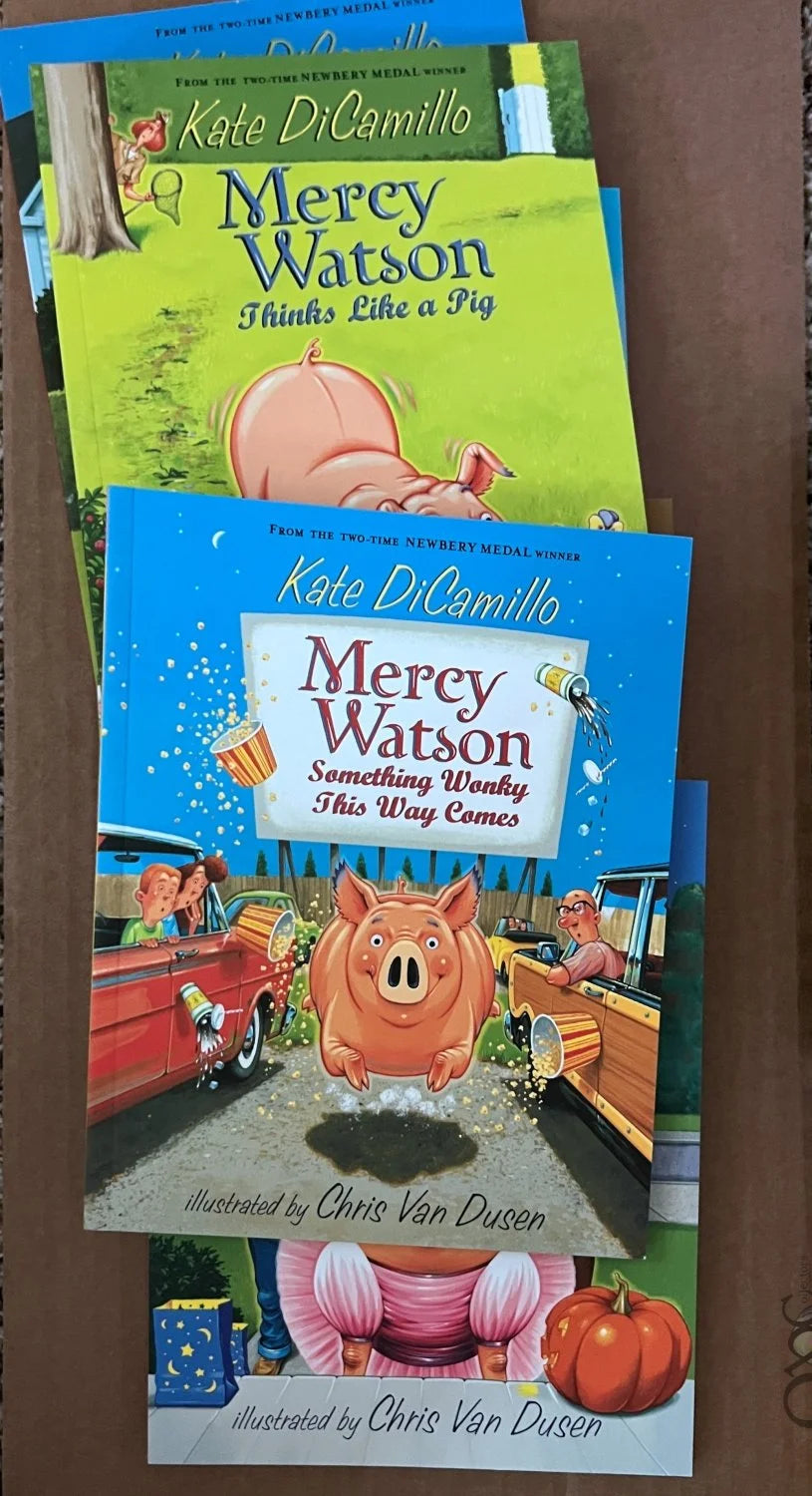 Mercy Watson: Six Pig Tales by Kate DiCamillo, illustrated by Chris Van Dusen