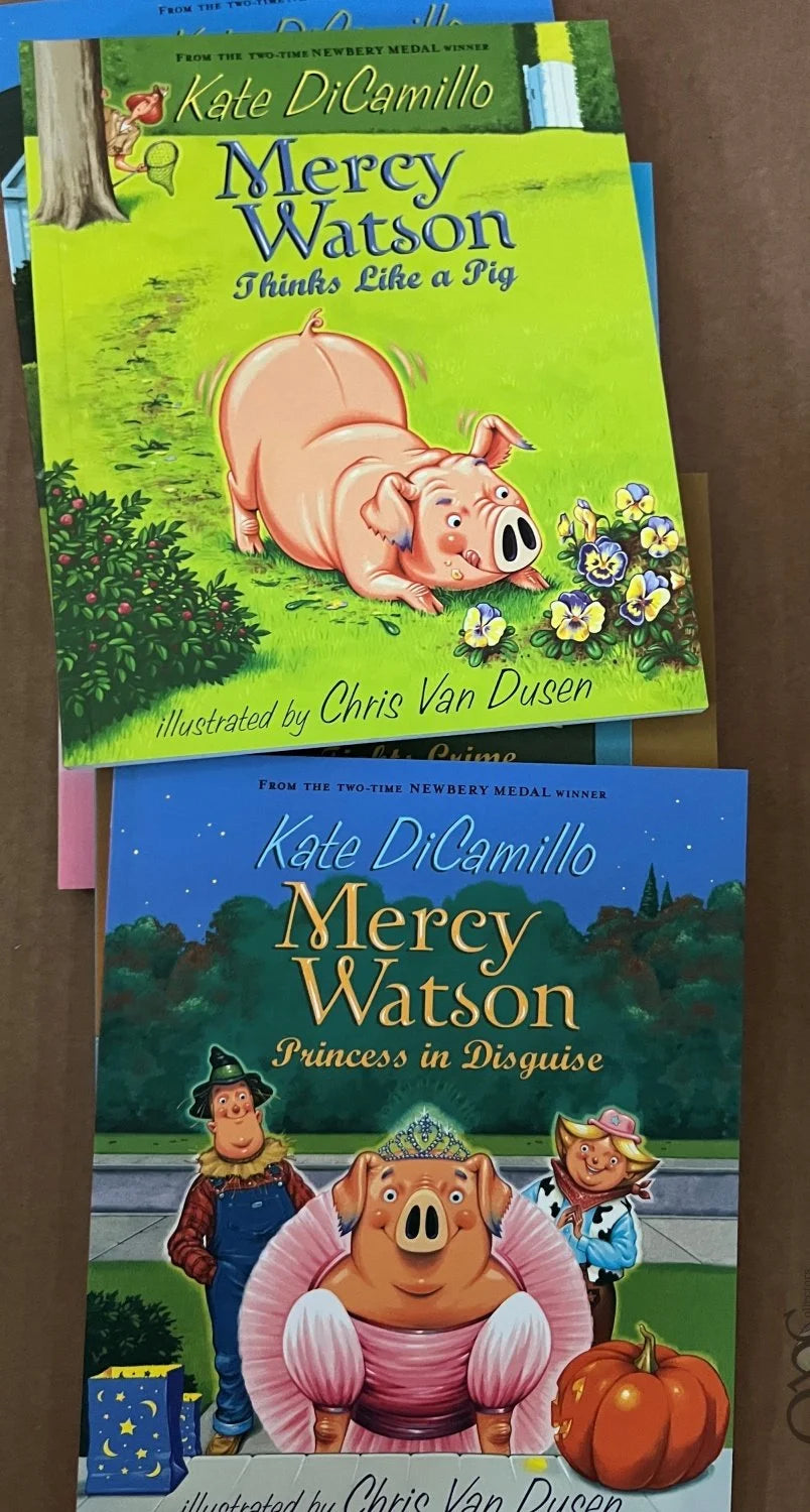Mercy Watson: Six Pig Tales by Kate DiCamillo, illustrated by Chris Van Dusen