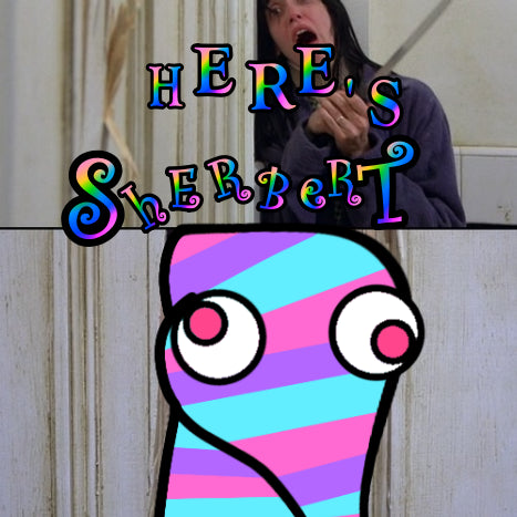 Custom Sherbert by Mon-G Pocket Mirror