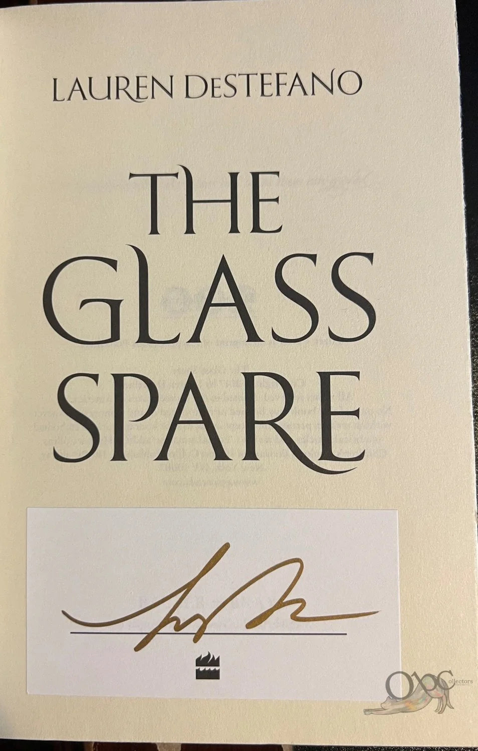 The Glass Spare by Lauren Desteffano OwlCrate Edition