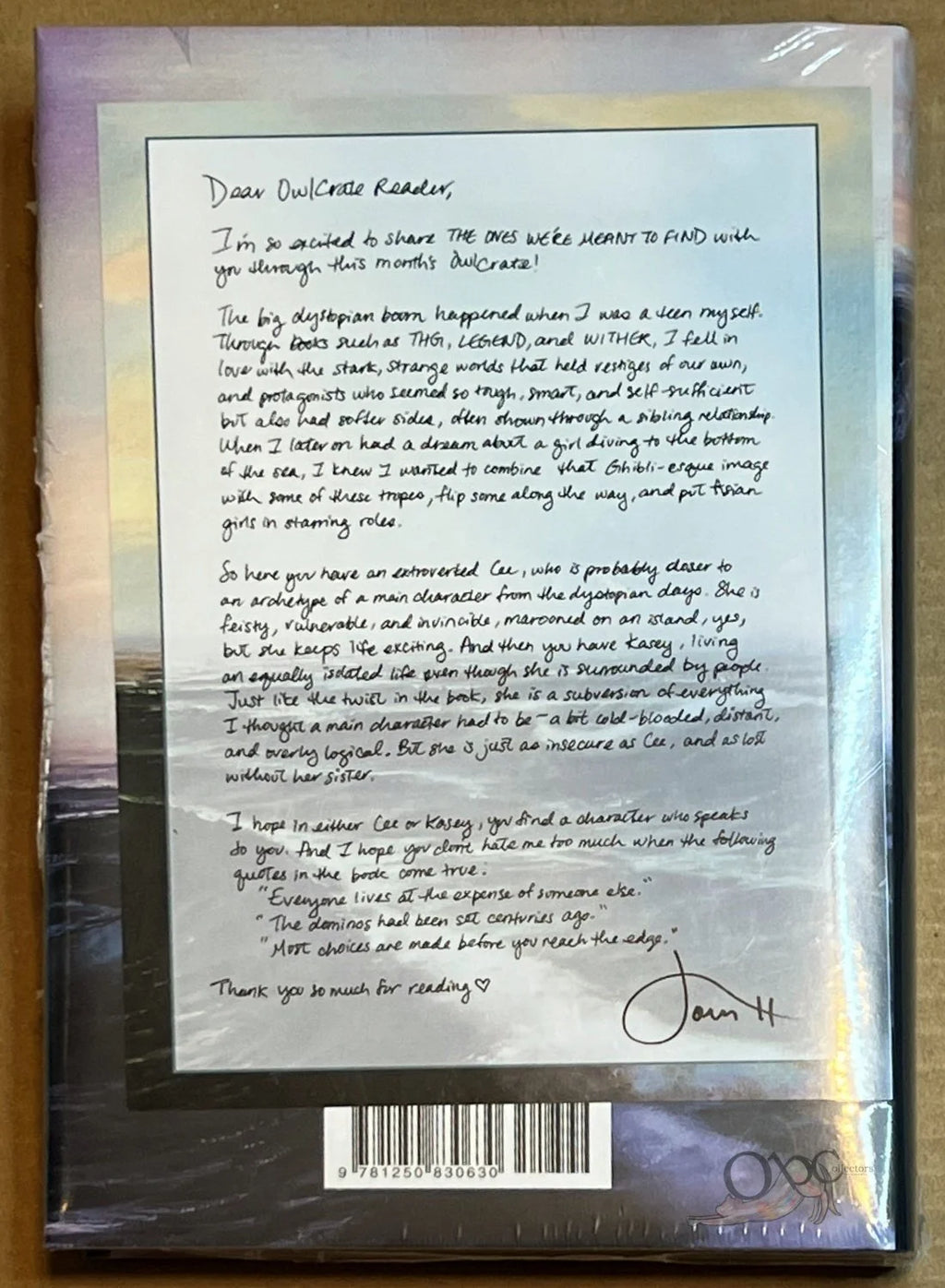 The Ones We're Meant to Find by Joan He Owlcrate Exclusive