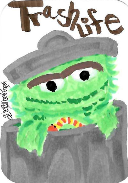 Trash Life 3" Sticker