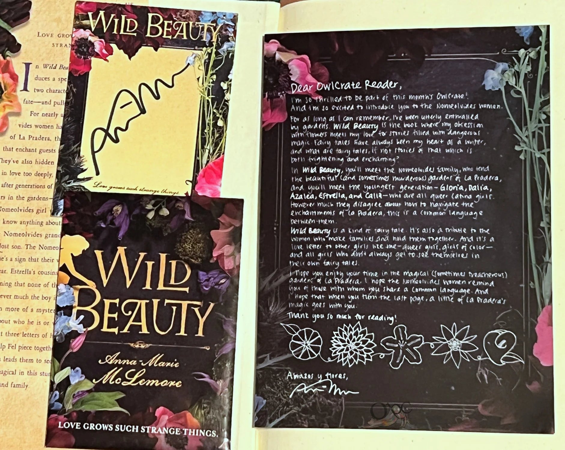 Wild Beauty by Anna-Marie McLemore OwCrate Edition