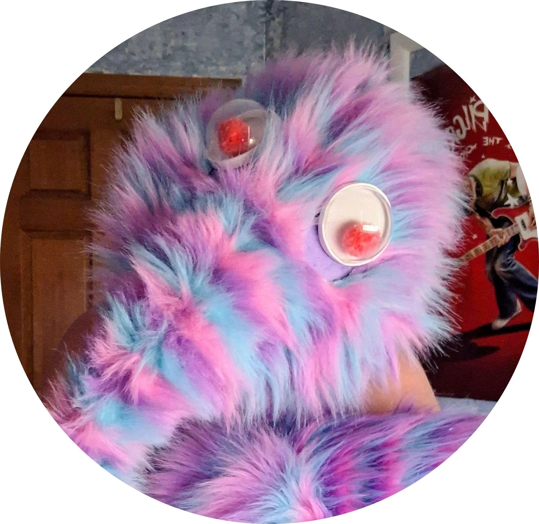 Custom Sherbert by Mon-G Pocket Mirror