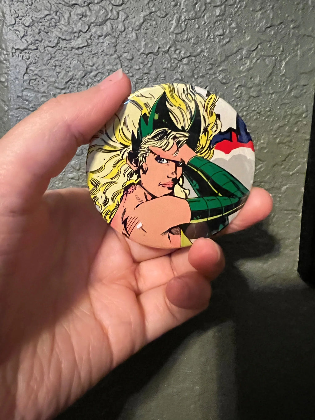 Enchantress 2.28" OOAK Pocket Mirror