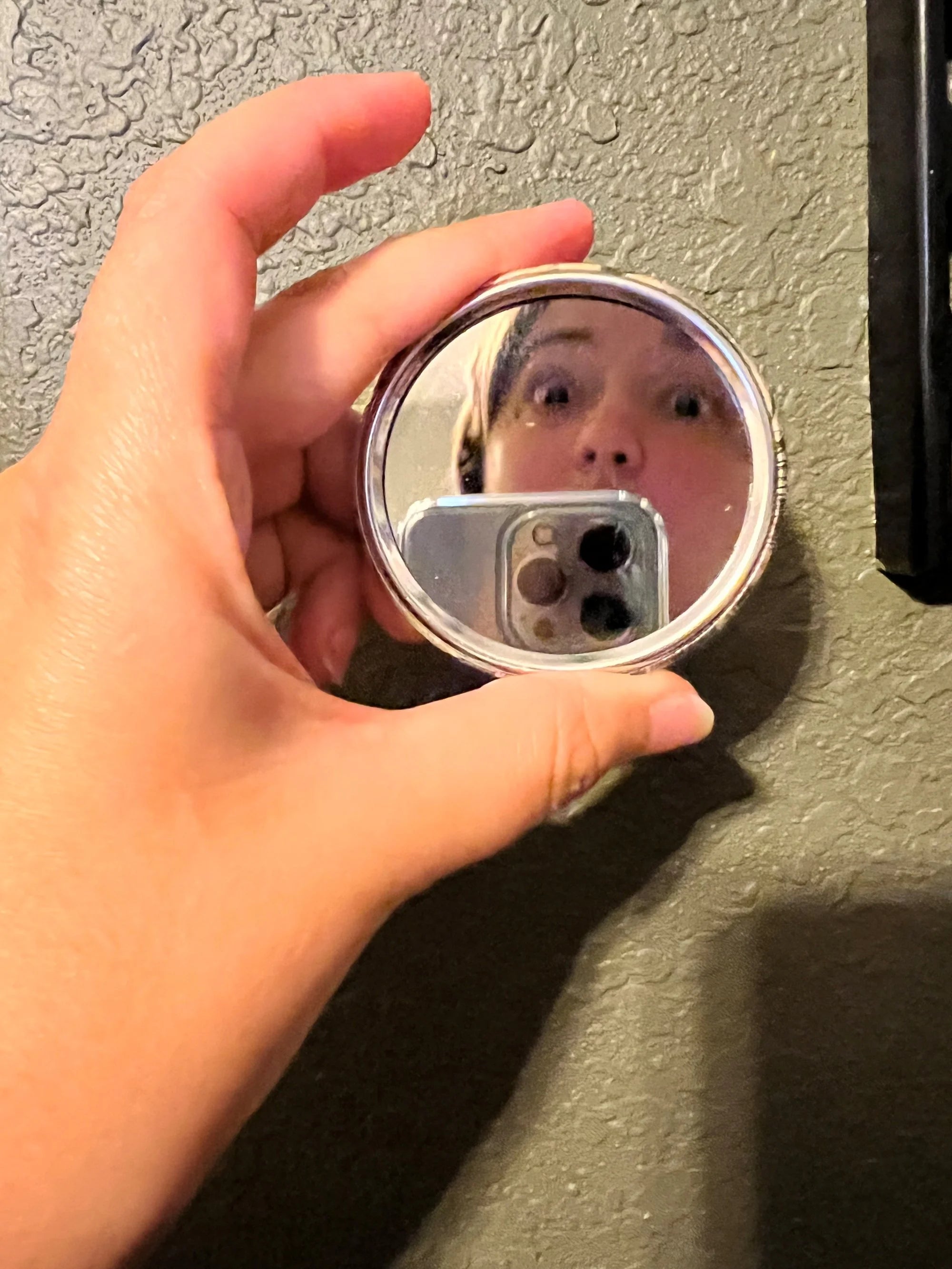 Aragorn the Flying Horse 2.28" OOAK Pocket Mirror