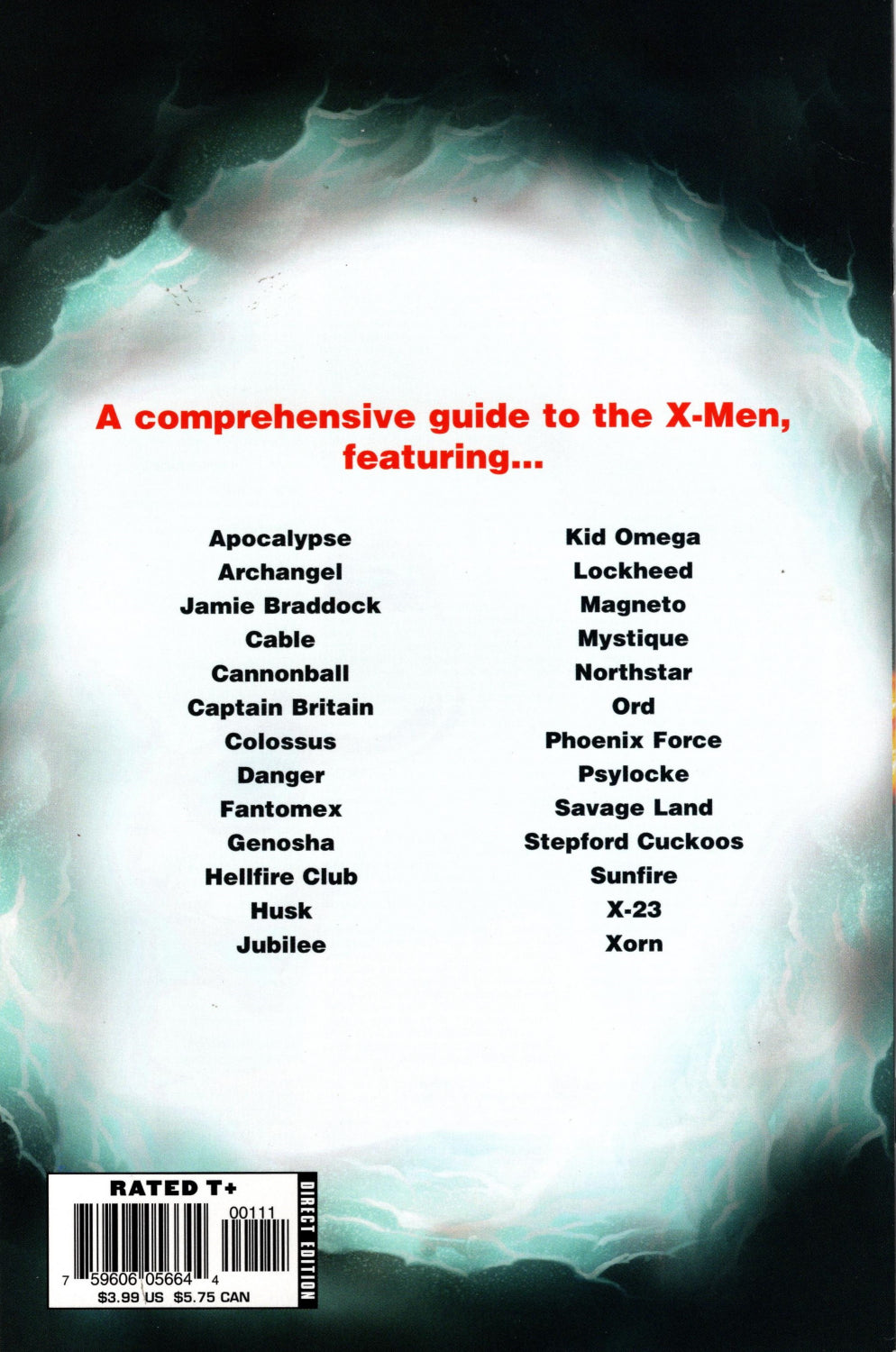 Official Handbook of the Marvel Universe: X-Men 2005