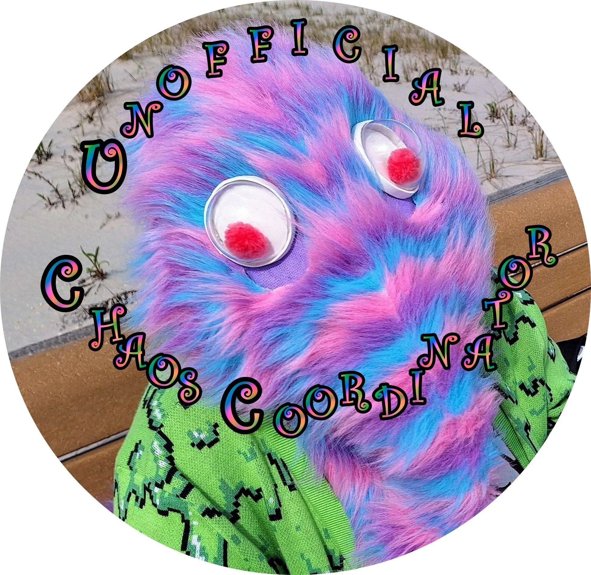 Custom Sherbert by Mon-G Pocket Mirror