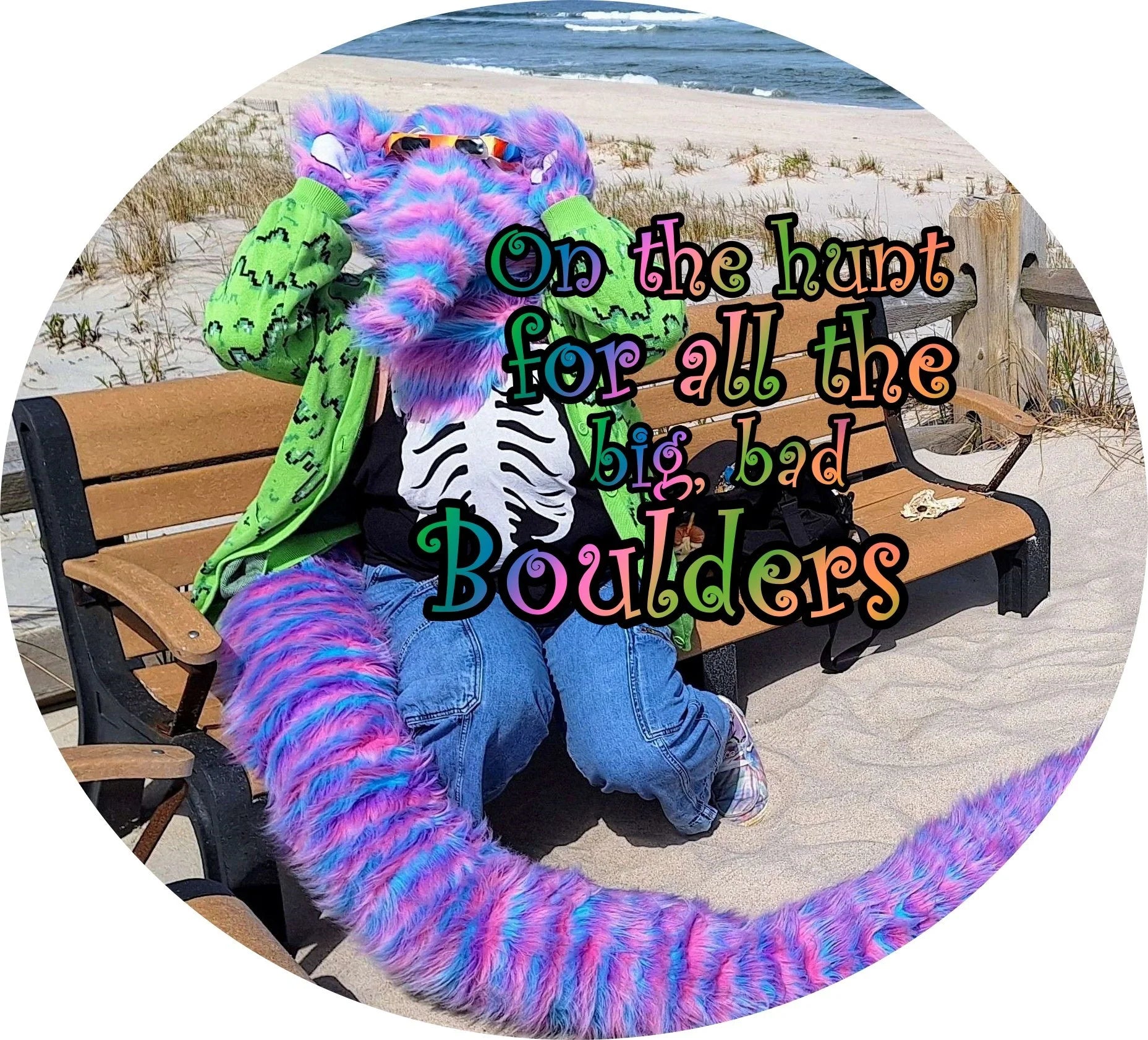 Custom Sherbert by Mon-G Pocket Mirror