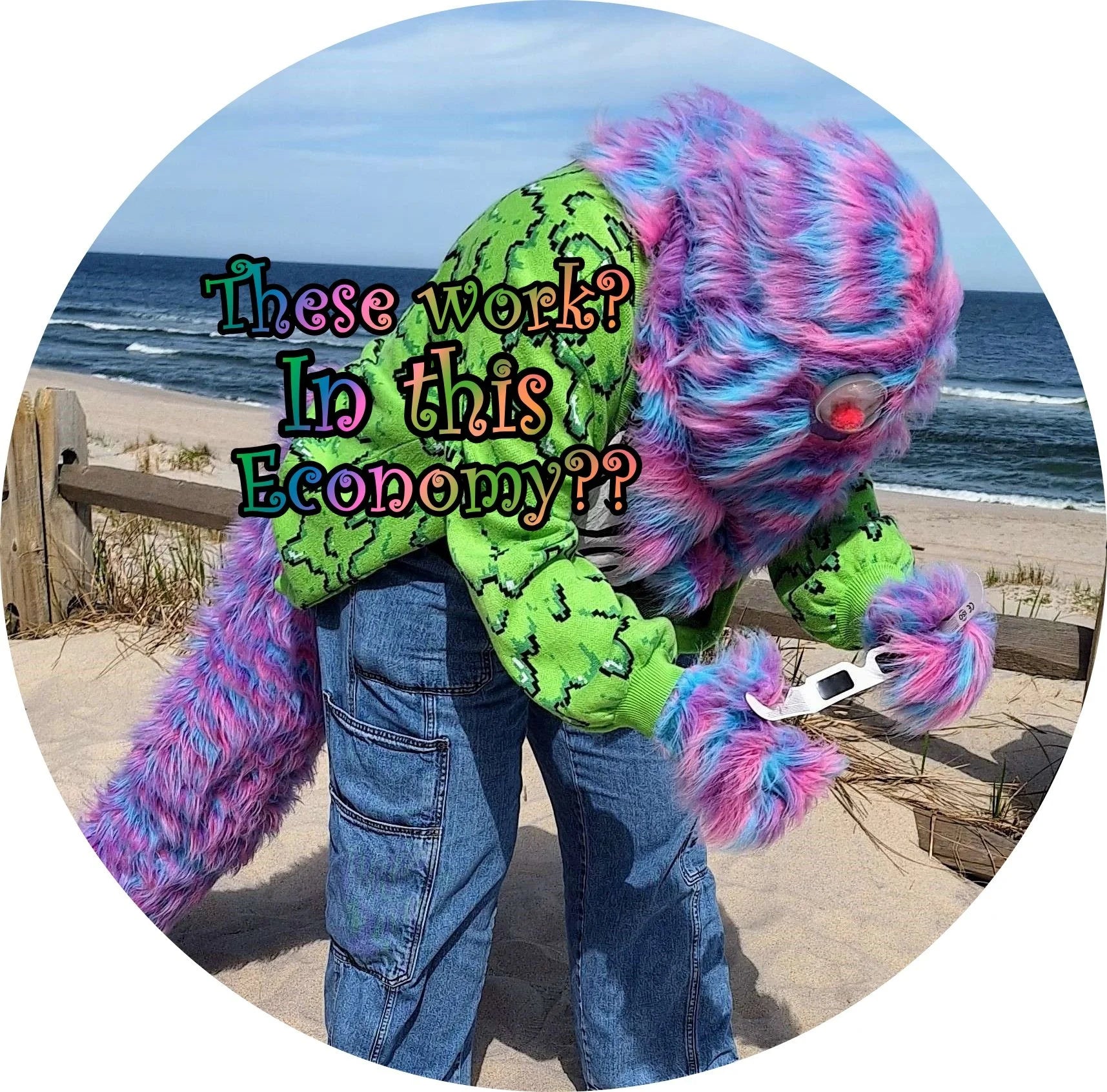 Custom Sherbert by Mon-G Pocket Mirror