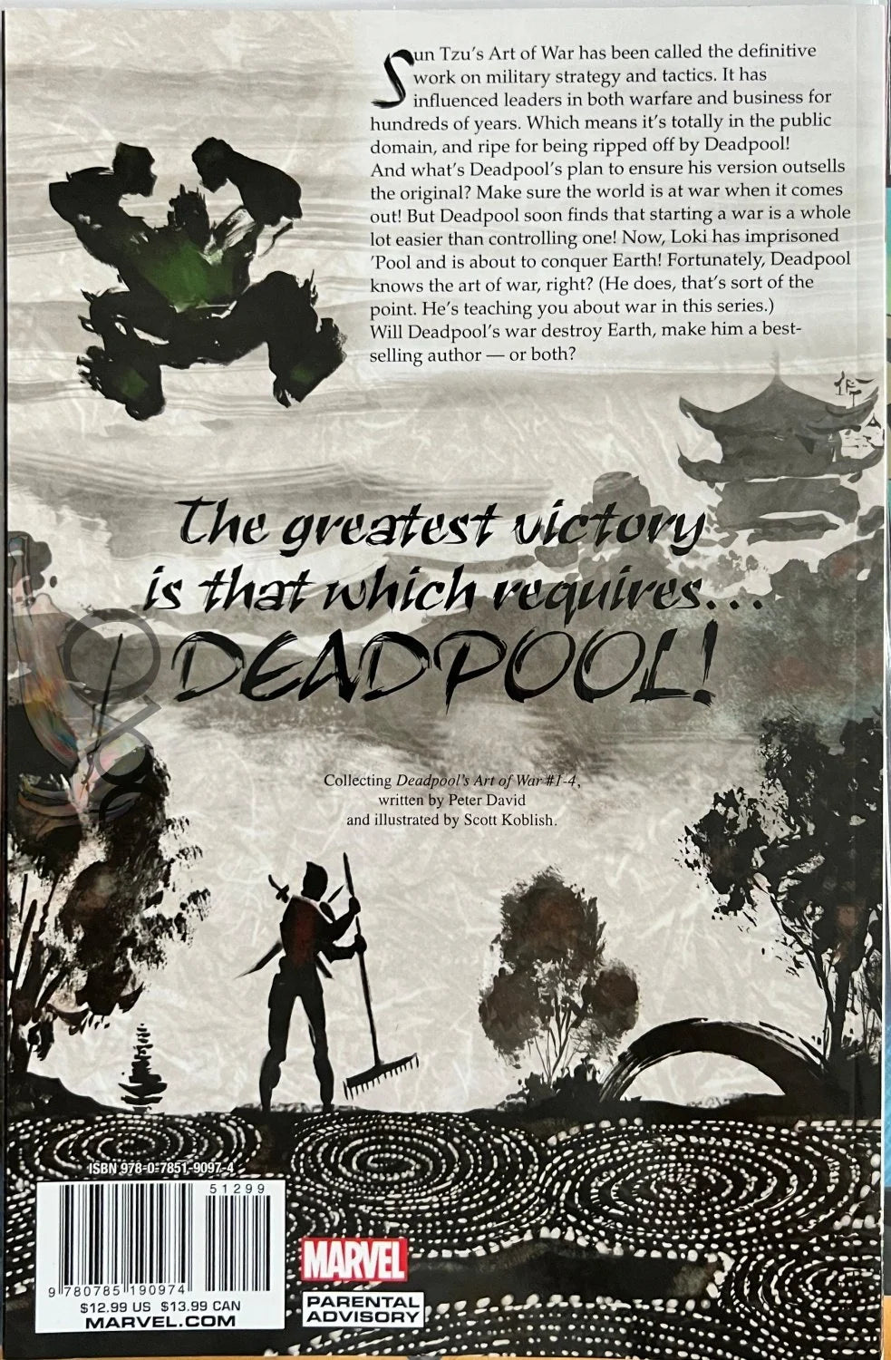 Deadpool's Art of War TPB 2015