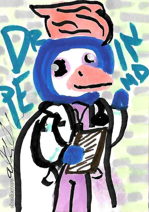 Dr. Penguin M.D. 2.5" Sticker