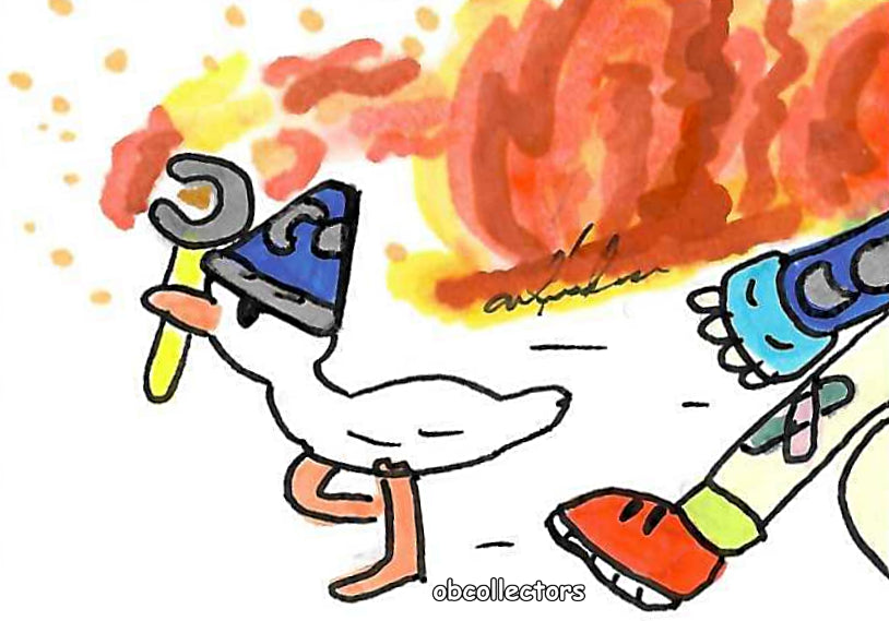 Goose Wizard Crimes Bookmark