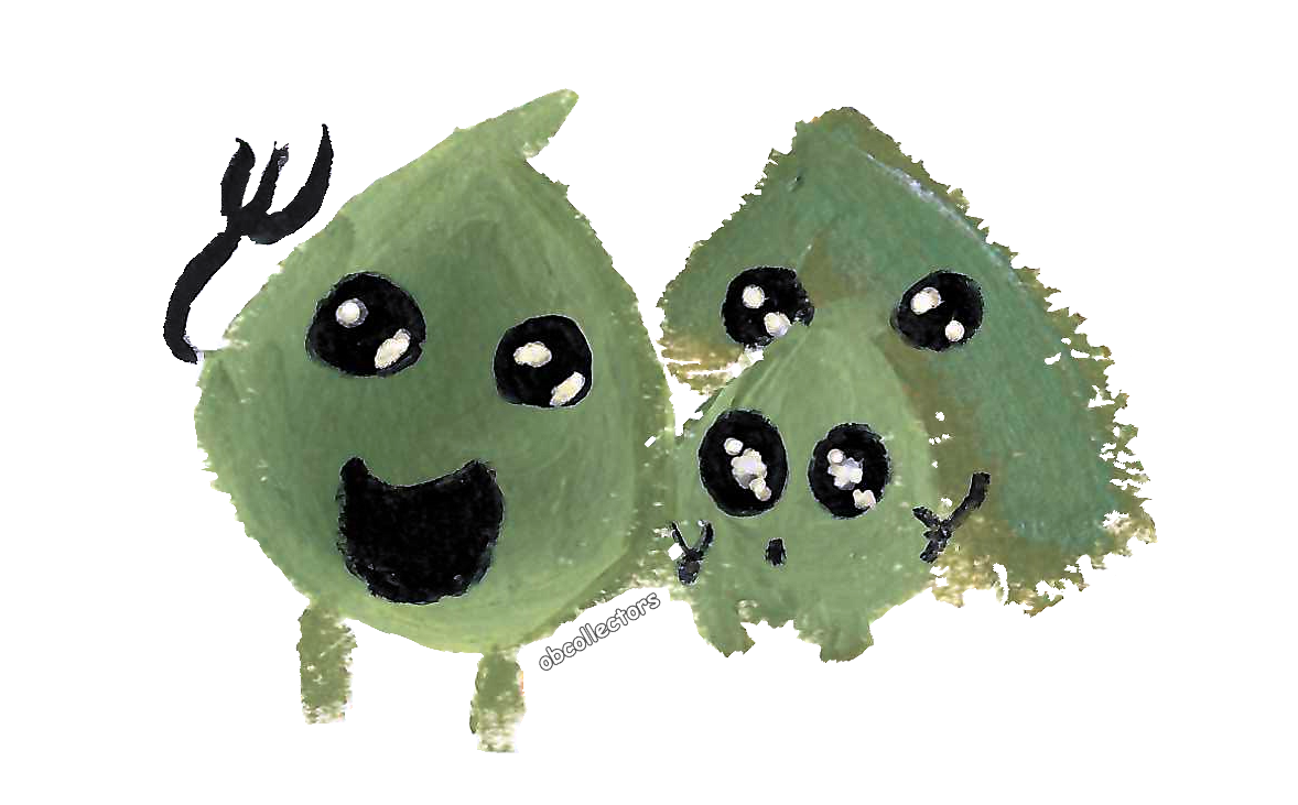 Leaf Sprite Family 2.5" Sticker