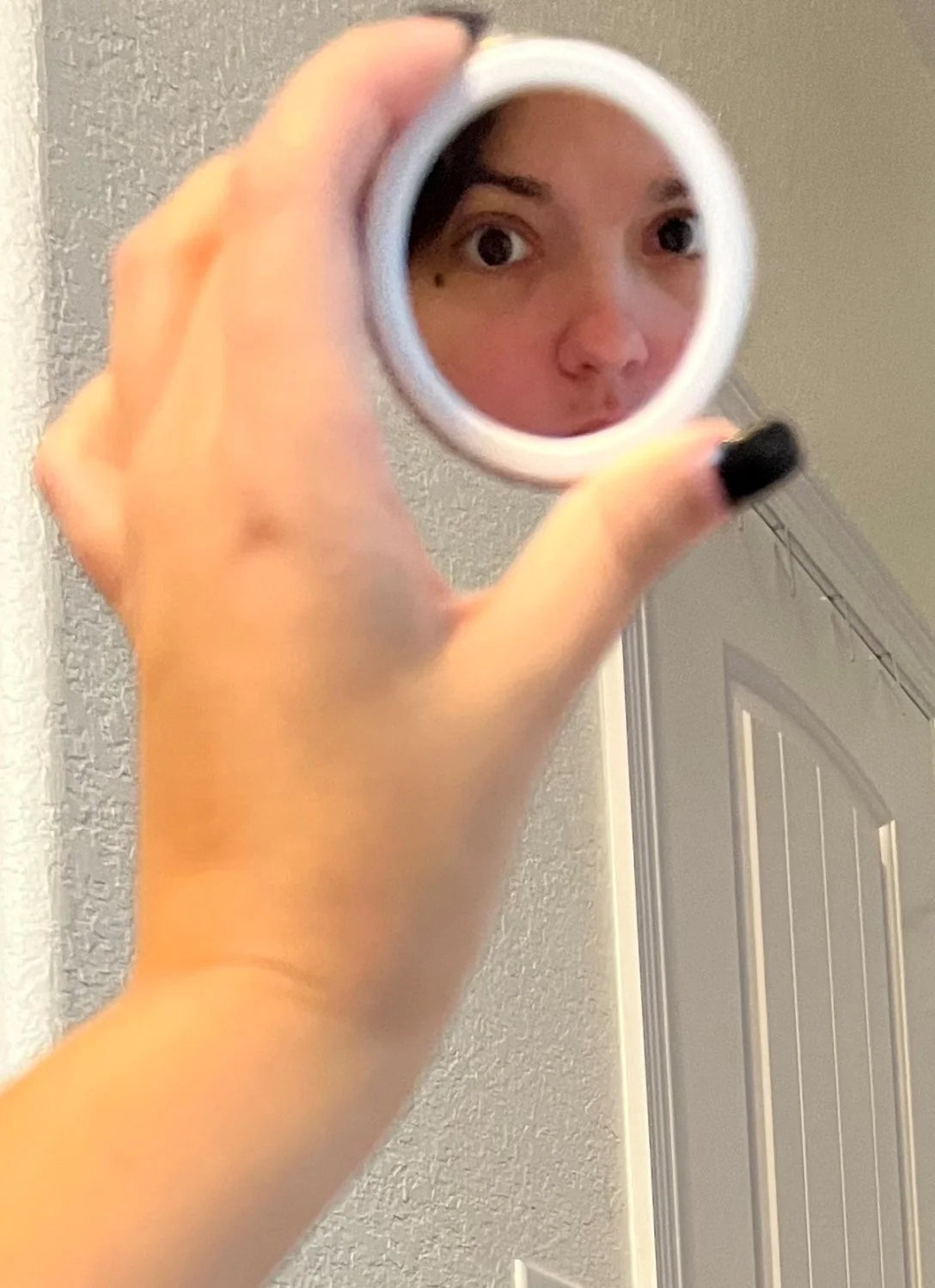 Leia Organa 2.28" OOAK Pocket Mirror