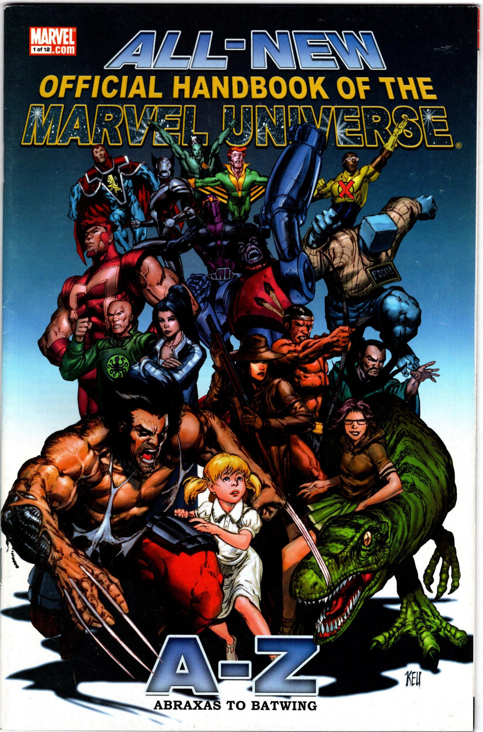 Official Handbook of the Marvel Universe 1 of 12 A-Z: Abraxas to Batwing 2006