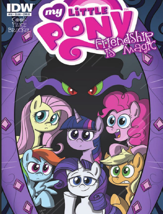 My Little Pony Friendship is Magic #18 "Reflections Part 2" 2014 Cover B