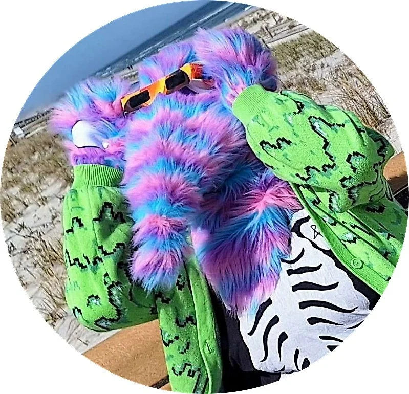 Custom Sherbert by Mon-G Pocket Mirror